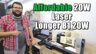 Longer Laser B1 20W Engraver and Cutter  Detailed Assembly and Testing