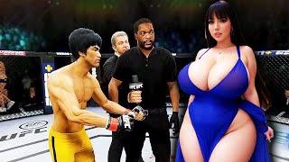 UFC 4  Bruce Lee vs. Busty Goddess Love EA Sports UFC 4