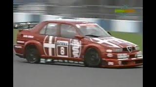 1993 DTM -  Donington - Eurosport German - Alfa Romeo 155