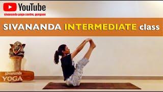 Sivananda Yoga Class - 60 min session  Intermediate variations