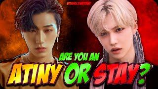 STRAY KIDS  ATEEZ QUIZ  Are you a STAY or an ATINY? Which Kpop group do you know more?