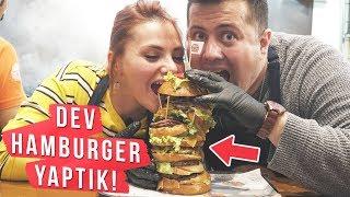 20 KATLI HAMBURGER YAPTIK  MÜTHİŞ OLDU 