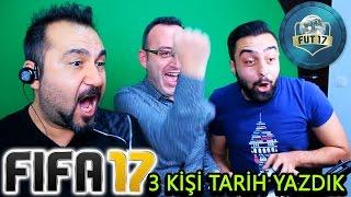 3 KİŞİ FIFA 17 FUTDRAFT TARİH YAZDIK