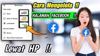 Cara Mengelola Halaman Fanspage Facebook