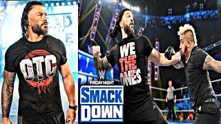 WWE SmackDown Roman Reigns Return Destroys Bloodline  WWE 2k24 Wrestling Reality Gameplay