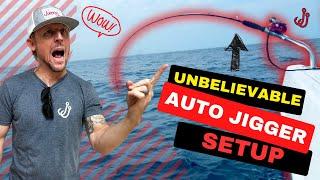 Slow Pitch Jigging Manual vs Electric Unbelievable Auto Jigging Setup #slowpitchjigging