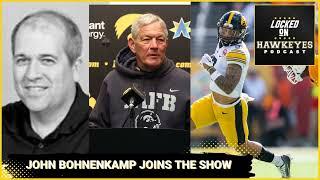 Iowa Football A transfer portal loss John Bohnenkamp joins & Hawkeye Hoops schedule release