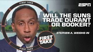 Is it Durant or Booker? Stephen A. says the Suns dont need BOTH of them   First Take