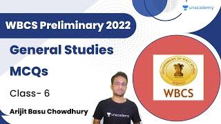 General Studies MCQs  Class- 6  Aim WBCS Preliminary 2022  WBCS Exams  Arijit Basu Chowdhury