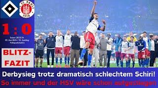 Scholles Blitzfazit  HSV 10 FC St. Pauli   32. Spieltag  Saison 20232024  #131