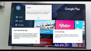 How to Fix All Google Play Store Errors in Smart TV Android TV