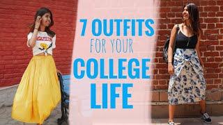 7 outfits for your COLLEGE LIFE  Sejal Kumar