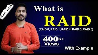 Lec-114 What is RAID? RAID 0 RAID 1 RAID 4 RAID 5 RAID 6 Nested RAID 10 Explained