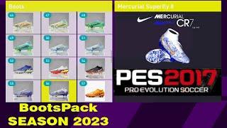 PES 2017   NEW UPDATE   BOOTS PACK SEASON 2023   CPK