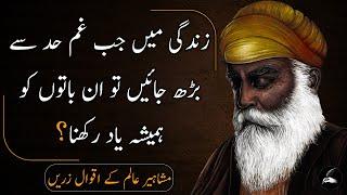 Sayings Of Famous Philosophers In Urdu  Zindagi Mein Jab Dukh Aur Udasi Chhaa Jaye - اقوال زریں