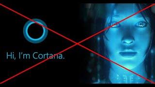 Как удалить голосовой помощник Cortana Кортана в Windows 1110