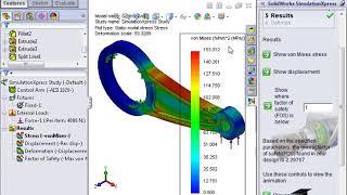 Interpreting Results In Solidworks SimulationXpress