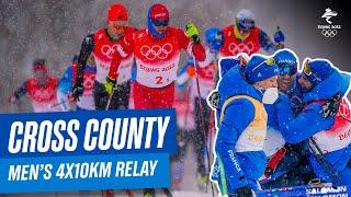 Cross-Country Skiing - Mens 4x10km Relay ClassicFree  Full Replay  #Beijing2022