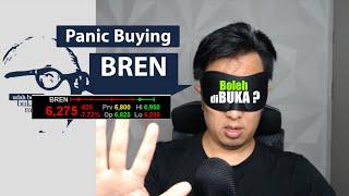 #UBBM 2111 BREN mulai Panic Buying & Wacana Boleh Buka Mata lagi