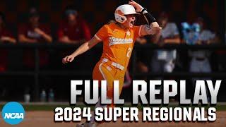 Tennessee vs. Alabama 2024 NCAA softball super regionals Game 1  FULL REPLAY