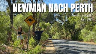 Fahrt von Newman nach Perth  Australien • Weltreise Vlog 107
