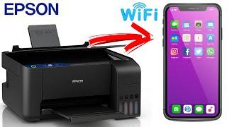 How to Install Epson L3150 Wifi to Smartphone Connect and print data from HP to Smartphone printer
