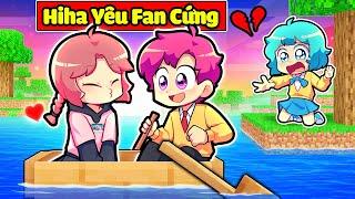 YUMMIE BẤT NGỜ VÌ HIHA YÊU FAN SIÊU CỨNG TRONG MINECRAFT*HIHA YÊU FAN CỨNG 