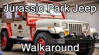 Jurassic Park Jeep 18 Walk Around