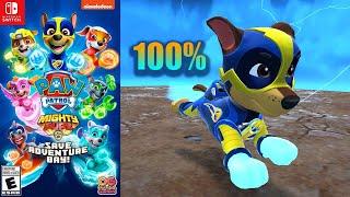 Paw Patrol Mighty Pups Save Adventure Bay 80 100% Switch Longplay