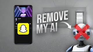 How to Remove MY AI on Snapchat tutorial