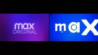 HBO MAX + MAX original Logos  Comparison