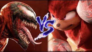 CARNAGE vs KNUCKLES - Epic Supercut Battle