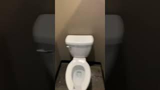 No Toilet Seat Cover in Public Restroom