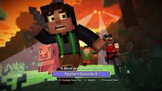 Minecraft Story Mode Episodes Menu