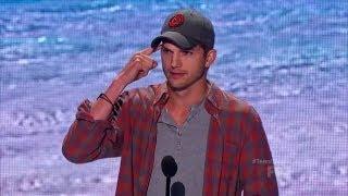 Ashton Kutcher Speech - Teen Choice Awards HQ