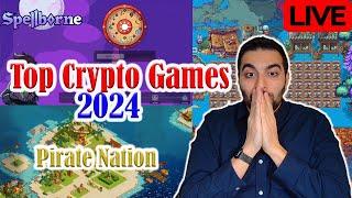 Top Free Play-to-Earn NFT Games Crypto Games 2024 Spellborne Public Beta First Look 