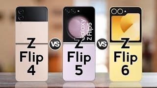 Samsung Galaxy Z Flip 4 5G Vs Samsung Galaxy Z Flip 5 5G Vs Samsung Galaxy Z Flip 6 5G