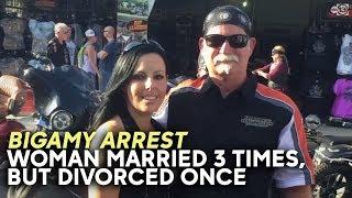 BIGAMY Woman accused of marrying 3 times divorcing once