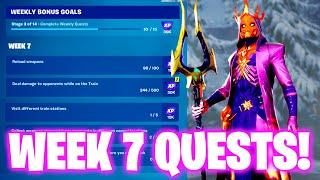 How To Complete Week 7 Quests in Fortnite - All Week 7 Challenges Fortnite Chapter 5 Season 2