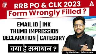 Mistakes in IBPS RRB Form Fill Up 2023  IBPS RRB Form Correction Details