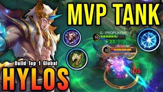 Super Tank Hylos with Vengeance Perfect Play - Build Top 1 Global Hylos  MLBB