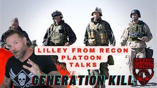 Jason Lilley from Generation Kill Recon Platoon Reacts to Generation Kill Clips