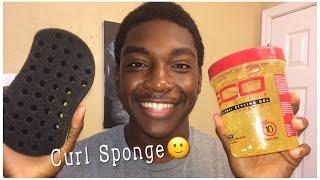 How To Get Defined Curly Hair With A Sponge