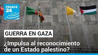 ¿El reconocimiento de un Estado palestino crea el momentum para la solución de dos Estados?