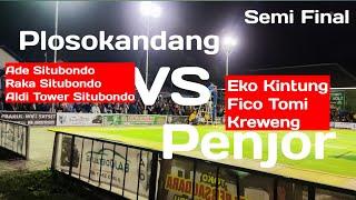 Semi Final Plosokandang vs Penjor Voli Pojok cup 2024