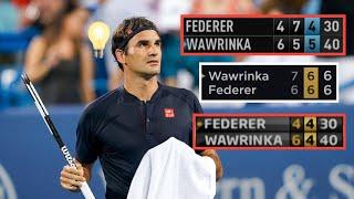 Roger Federer 3 ICONIC Escapes Against Stan Wawrinka