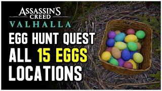 All 15 Easter Eggs Locations Ostara Festival - Assassins Creed Valhalla