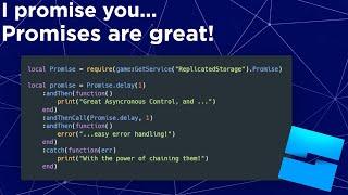 How to use Promises and why you should in Roblox Development