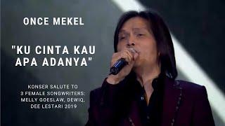 Once Mekel - Ku Cinta Kau Apa Adanya Konser Salute Erwin Gutawa to 3 Female Songwriters