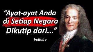 KRITIK AGAMA DIUSIR NEGARA. Ayat Radikal Voltaire Sebelum Nafas Terakhir